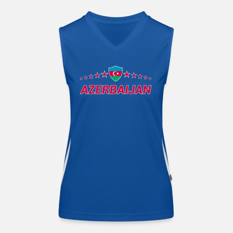 Azerbaijan Women's Functional Contrast Tank Top