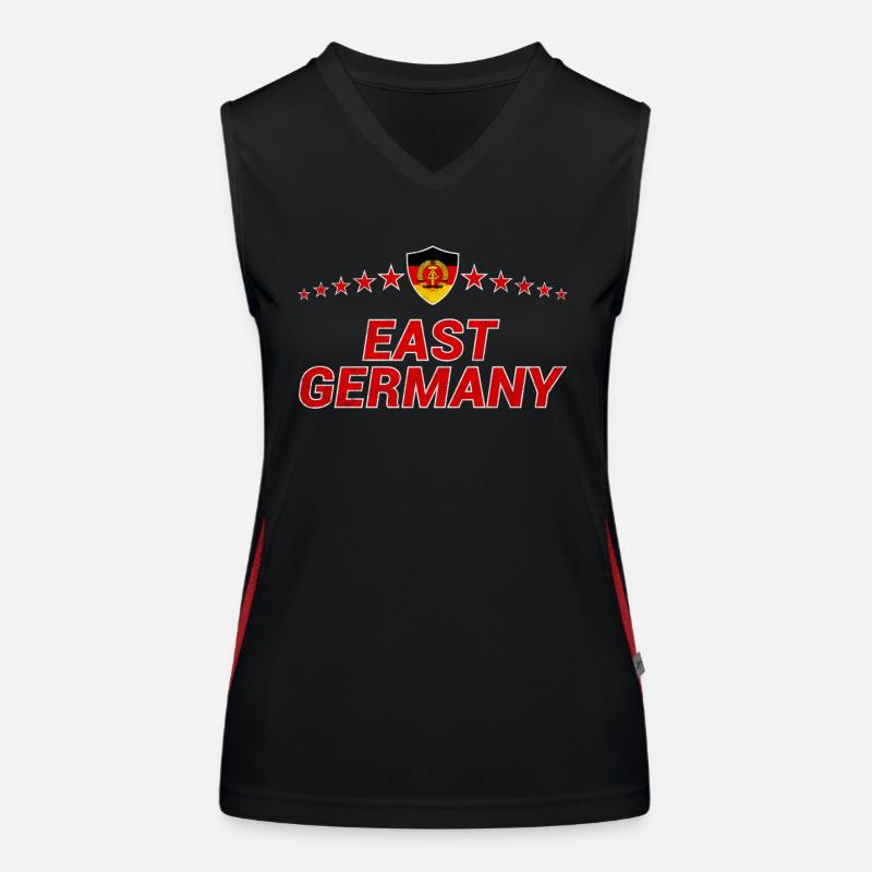 DDR Funktionelles Kontrast-Tank Top für Frauen