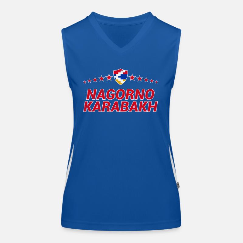 Haut-Karabakh Débardeur respirant contrasté Femme