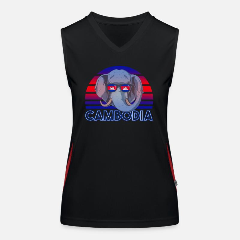 Women's Functional Contrast Tank Top