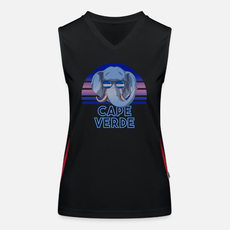 Cape Verde Women's Functional Contrast Tank Top