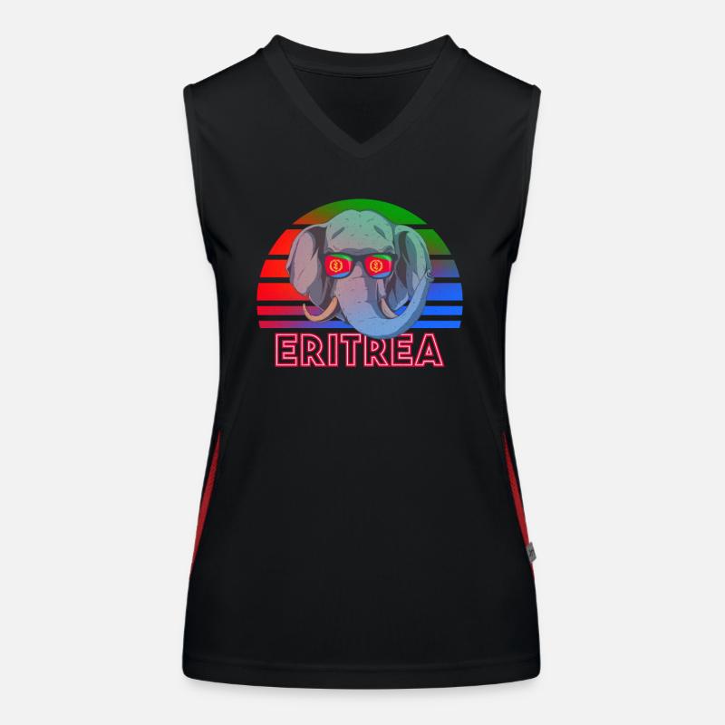 Erythrée Débardeur respirant contrasté Femme