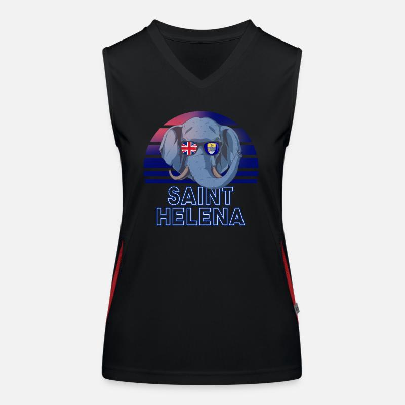 Saint Helena Women's Functional Contrast Tank Top