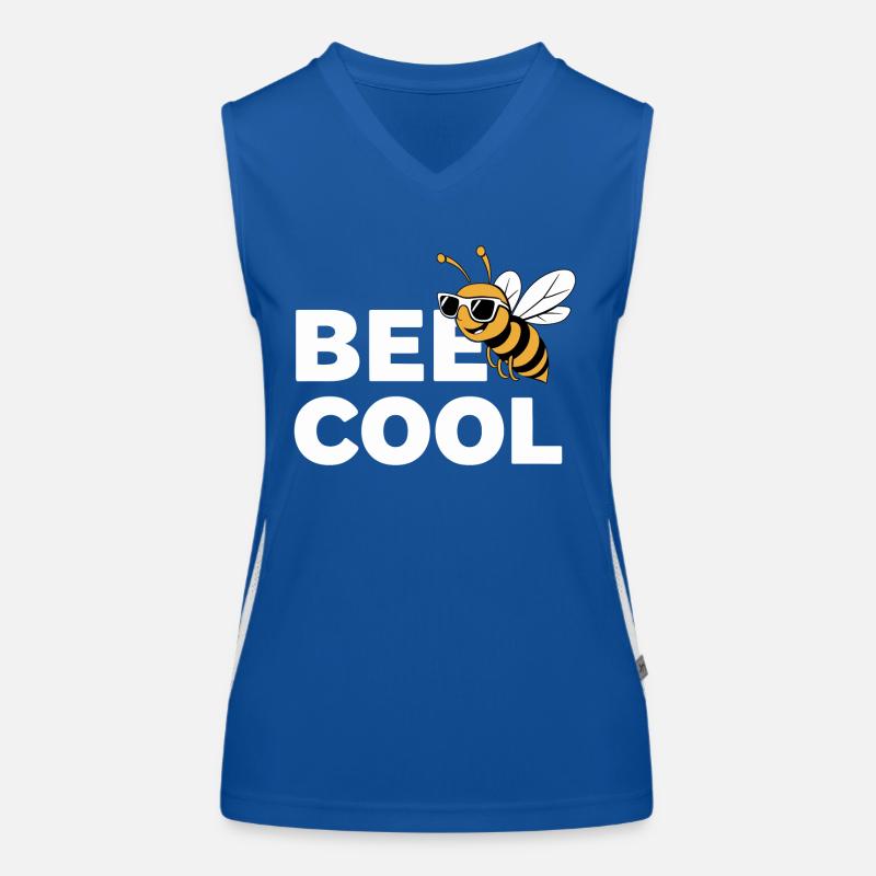 Bees: Funny saying for beekeepers, beekeepers Women's Functional Contrast Tank Top