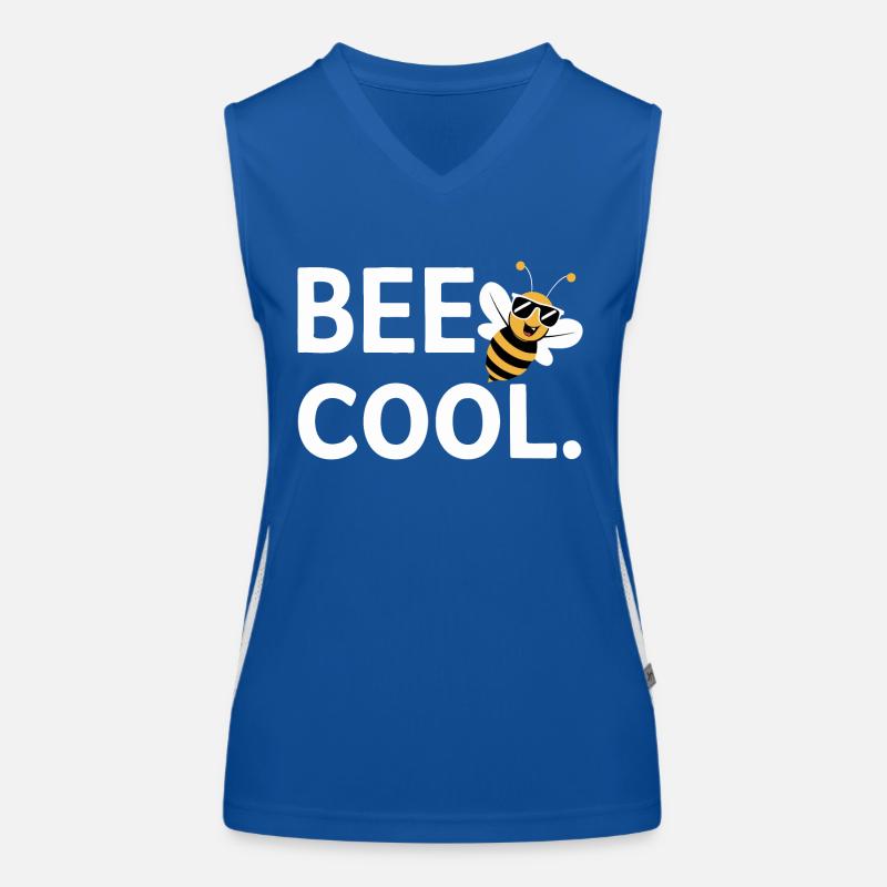 Bees: Funny saying for beekeepers, beekeepers Women's Functional Contrast Tank Top