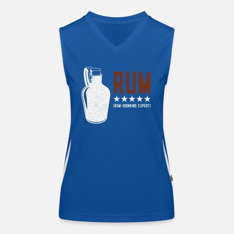 Rhum - Drinking Expert Rumtrinker Débardeur respirant contrasté Femme