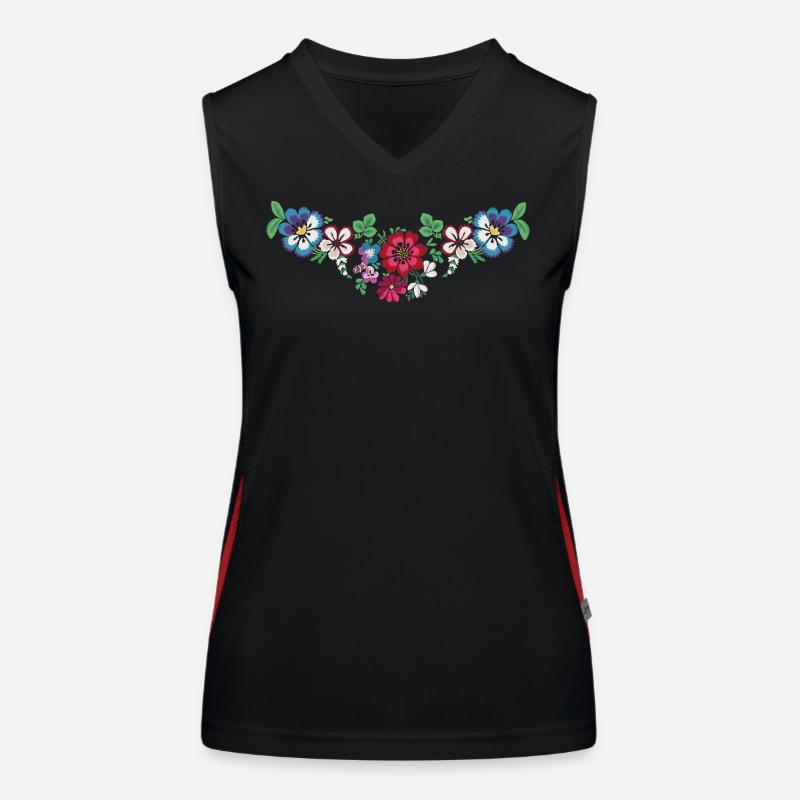 DALA-FLODA Débardeur respirant contrasté Femme