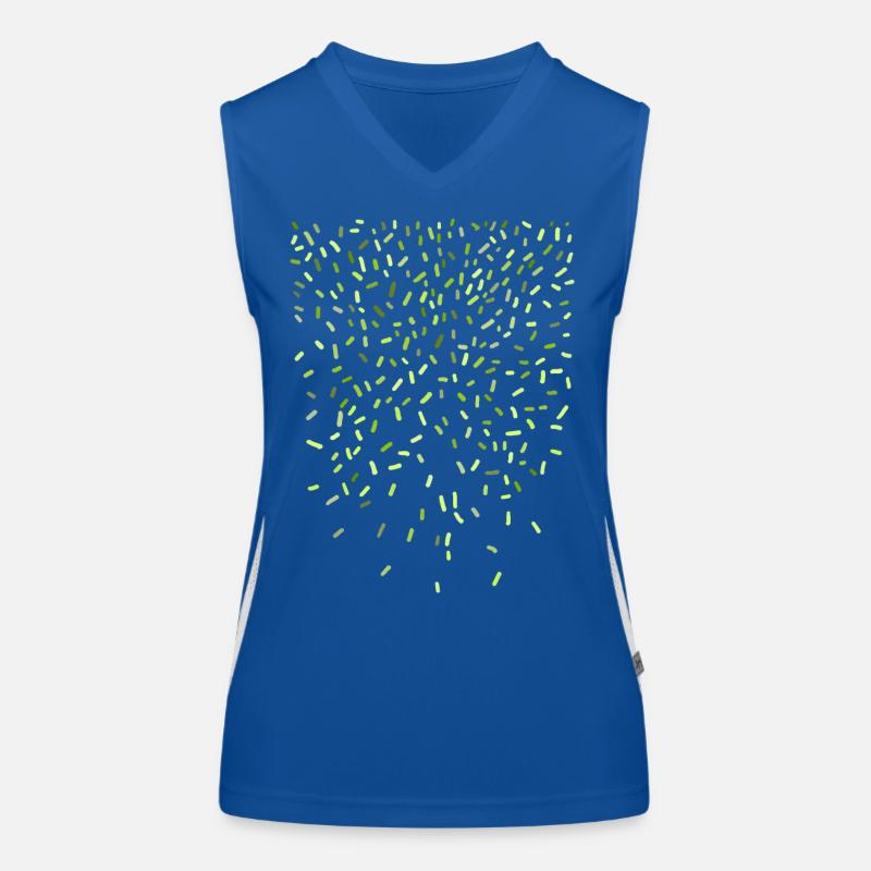 Pattern - Background Design Women's Functional Contrast Tank Top