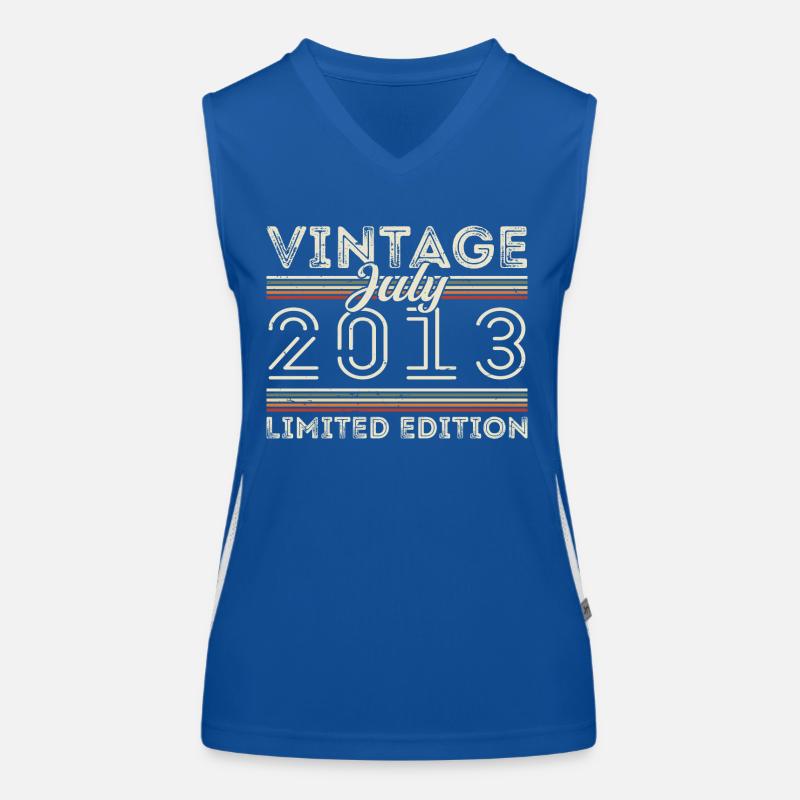 Juli 2013 Juli Geburtstagsgeschenk Juli 2013 Funktionelles Kontrast-Tank Top für Frauen