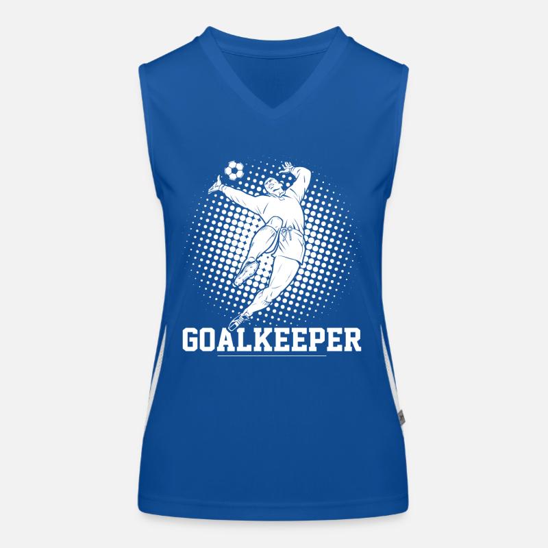 Torwart Funktionelles Kontrast-Tank Top für Frauen