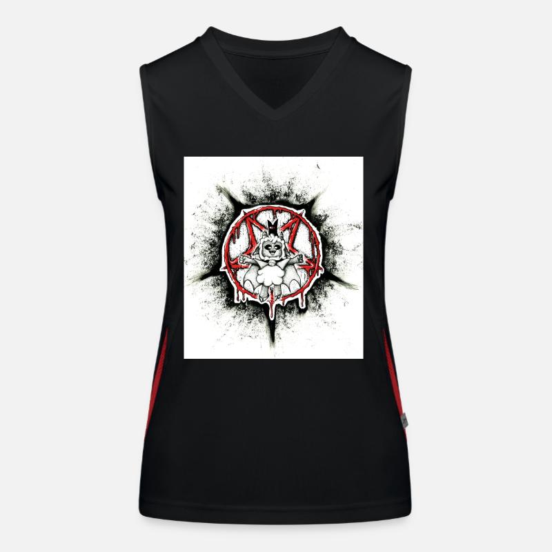Lamb Cult Funktionelles Kontrast-Tank Top für Frauen