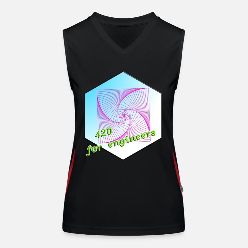 Even engineers chillax Women's Functional Contrast Tank Top