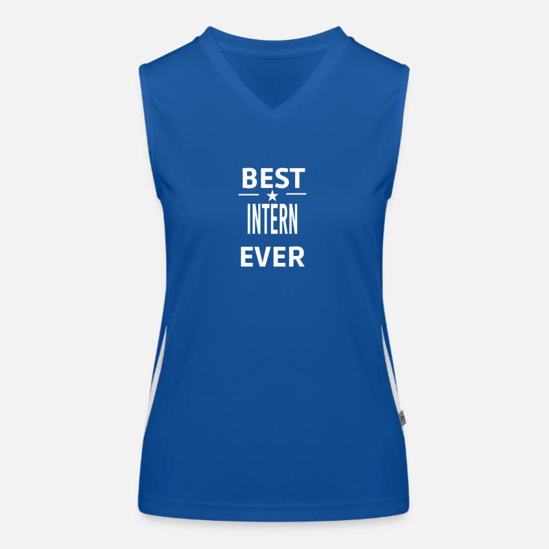 Best Ever INTERN Women's Functional Contrast Tank Top