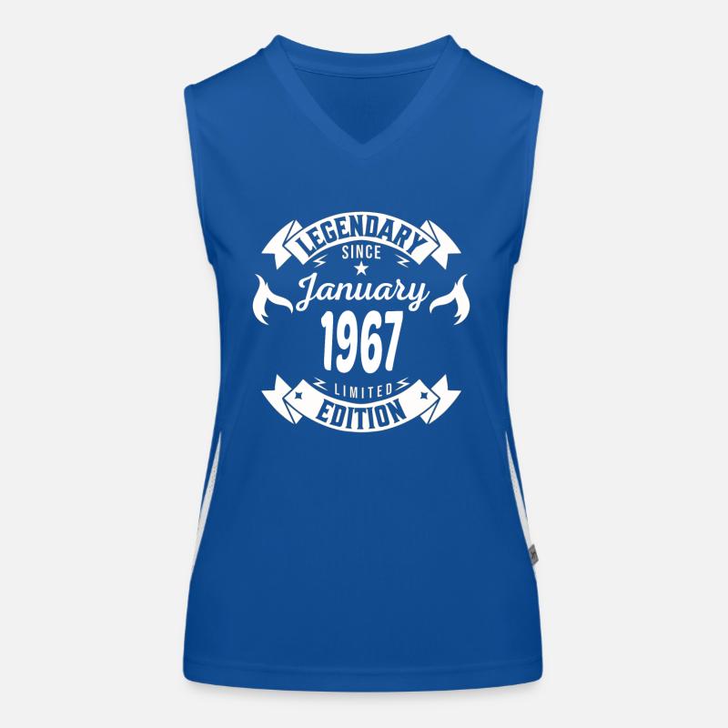 Legendary since January 1967 Women's Functional Contrast Tank Top