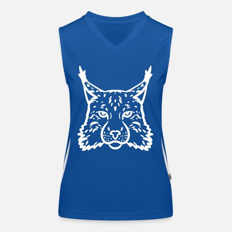 Lynx white Women's Functional Contrast Tank Top
