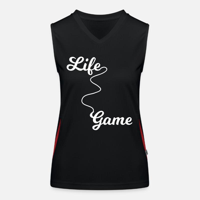 Jeu PC de jeu Débardeur respirant contrasté Femme