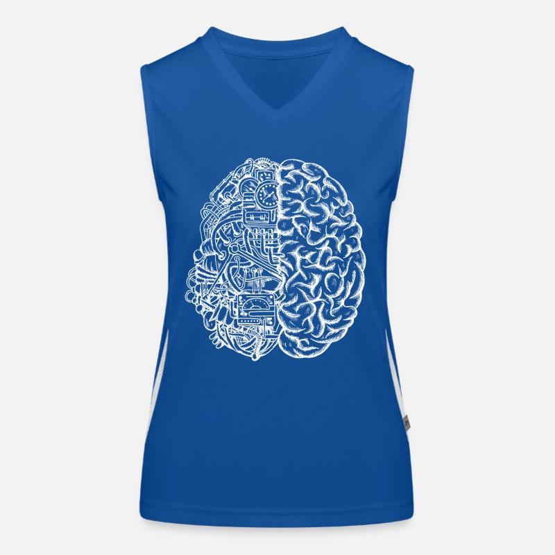 Mécanisme Cerveau-Machine Débardeur respirant contrasté Femme