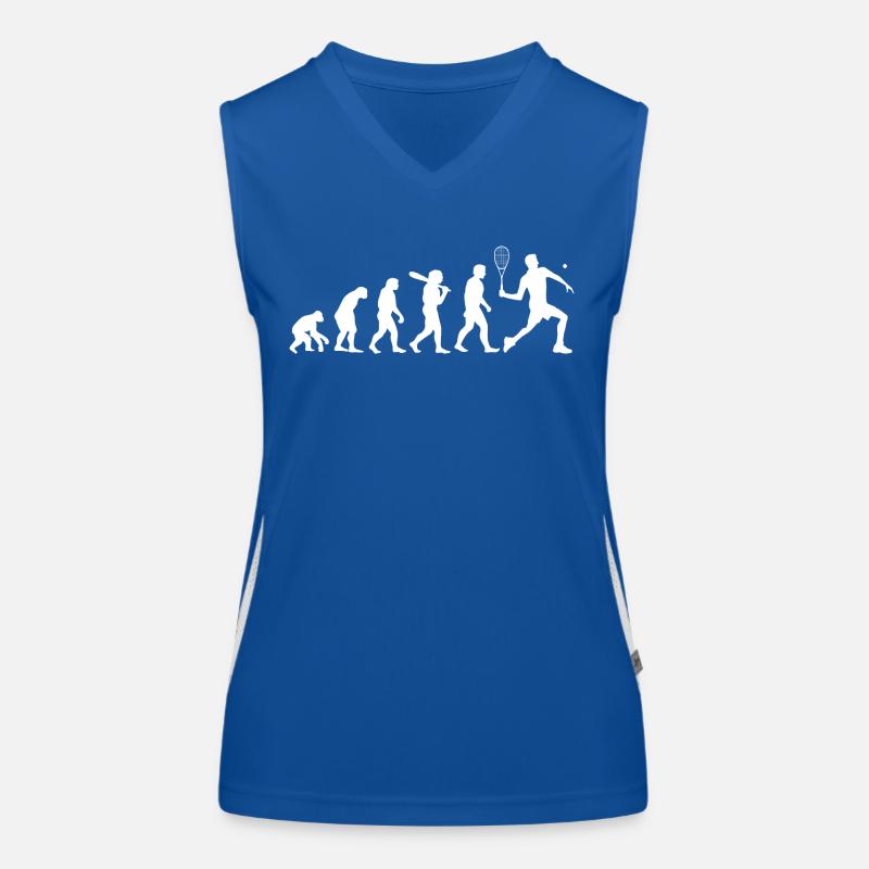 Joueur De Squash Evolution Débardeur respirant contrasté Femme