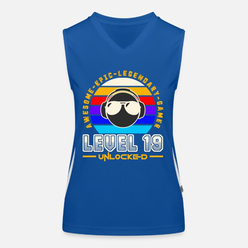 Stufe 19 Funktionelles Kontrast-Tank Top für Frauen