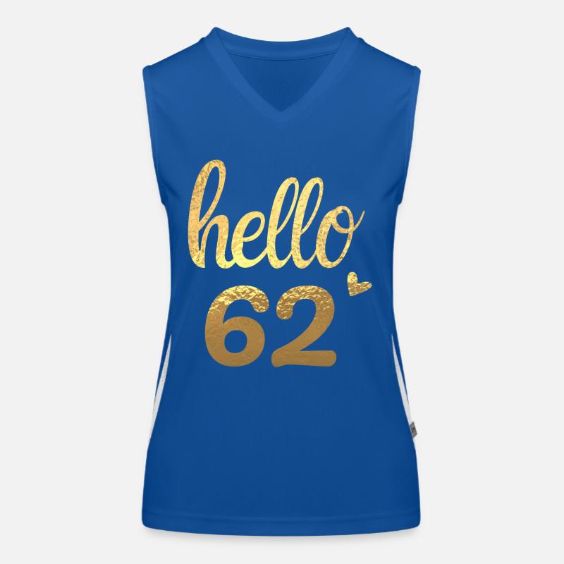 Hello 62 doré Débardeur respirant contrasté Femme