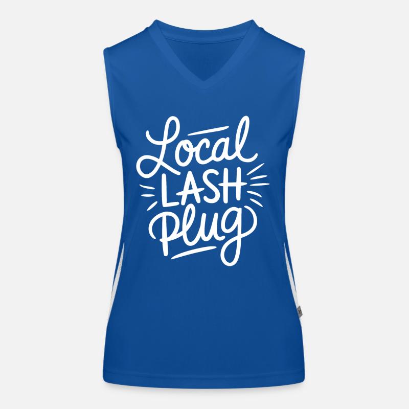 Eyelashes that impress Women's Functional Contrast Tank Top