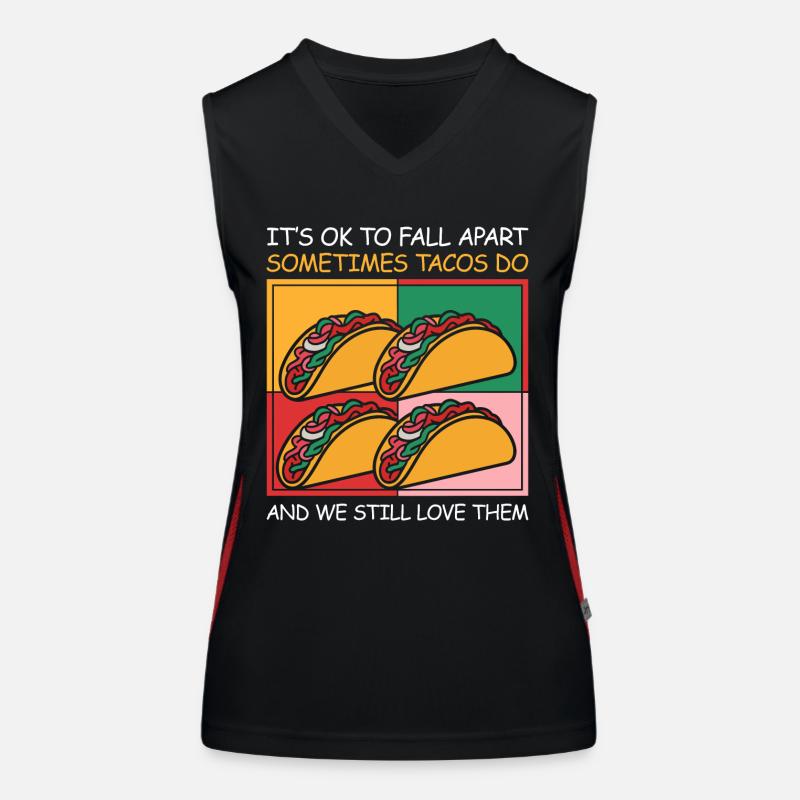 Self-love and a smile Women's Functional Contrast Tank Top