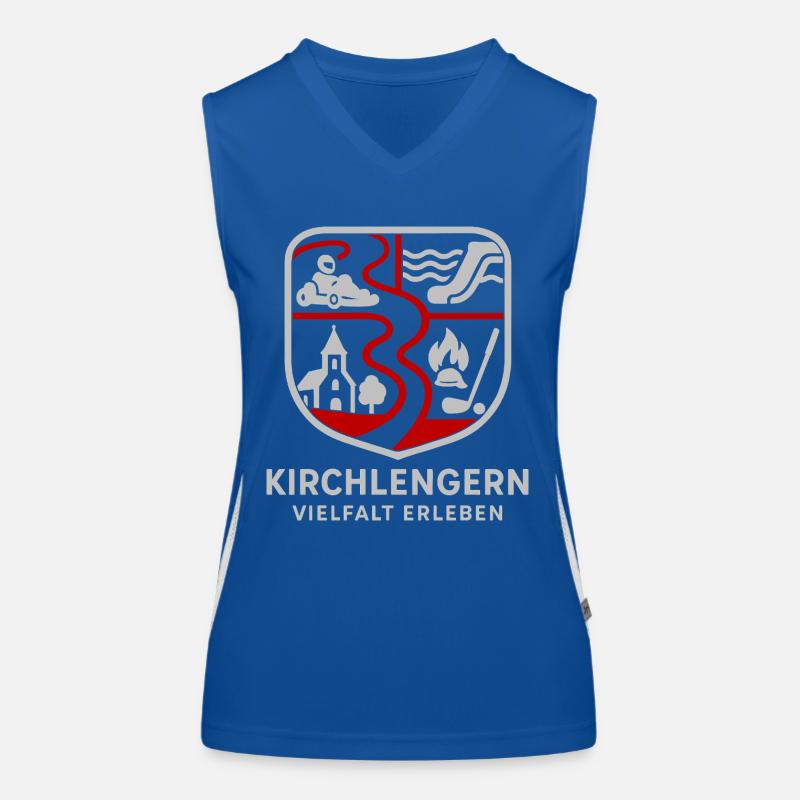 Kirchlengern – Diversité des expériences Débardeur respirant contrasté Femme