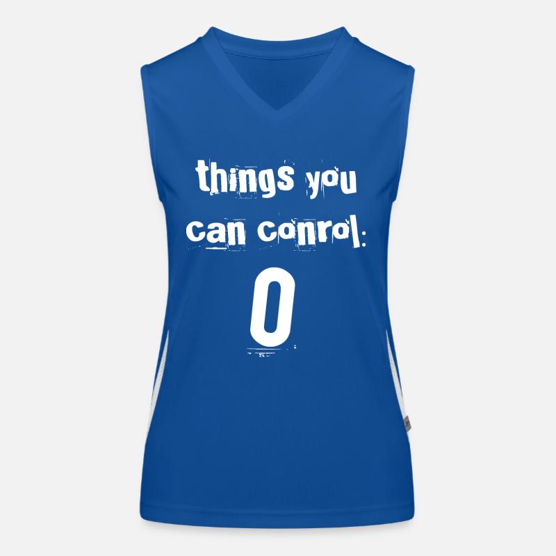 Contrôle zéro Débardeur respirant contrasté Femme