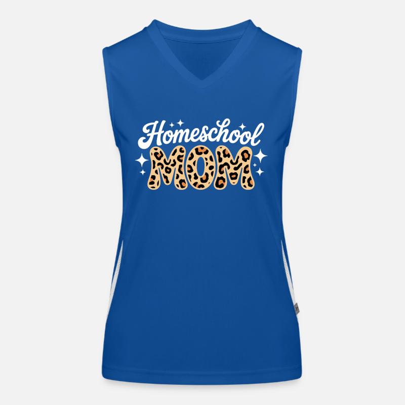 Mutter Bildung Mutter Homeschooling Funktionelles Kontrast-Tank Top für Frauen