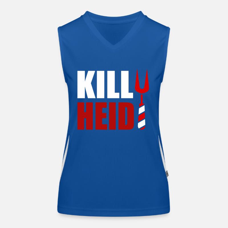 Kill Heidi - First Name Heidi Name Adelheid Women's Functional Contrast Tank Top