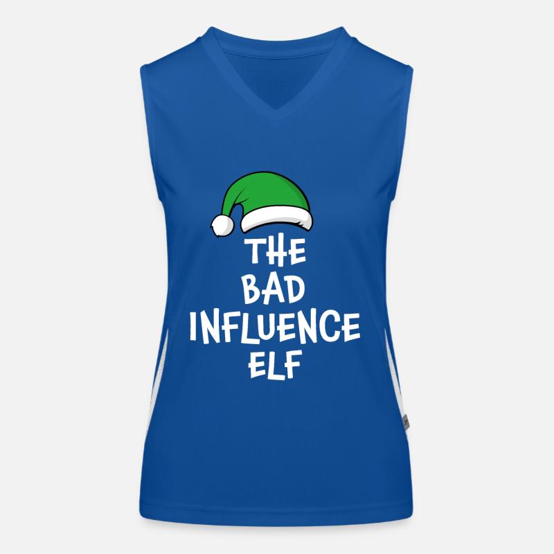 Der Elf mit schlechtem Einfluss Funktionelles Kontrast-Tank Top für Frauen