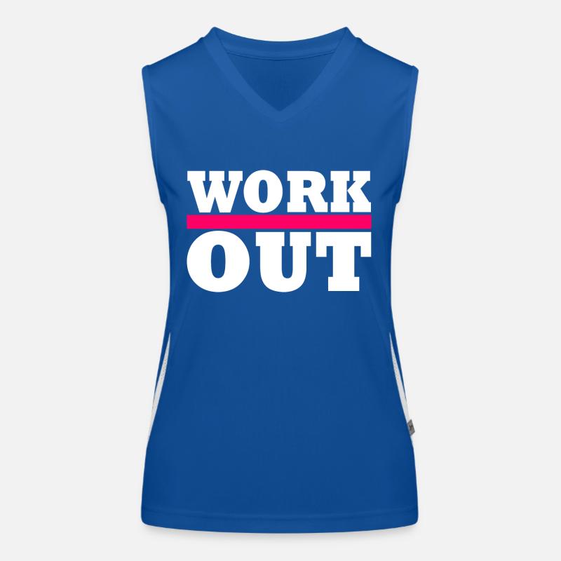 Workout Funktionelles Kontrast-Tank Top für Frauen