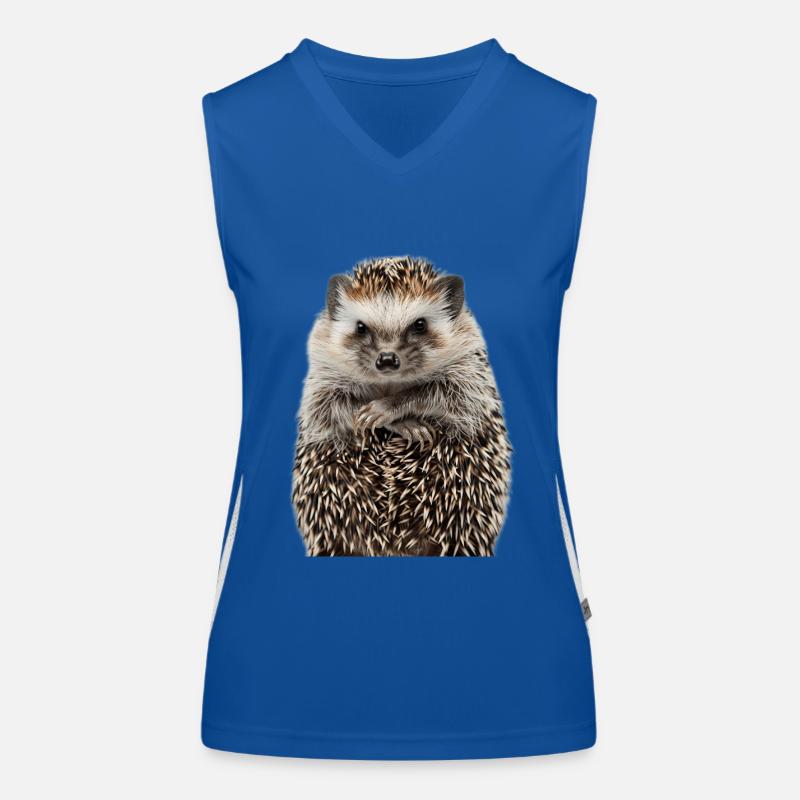 Igel Funktionelles Kontrast-Tank Top für Frauen