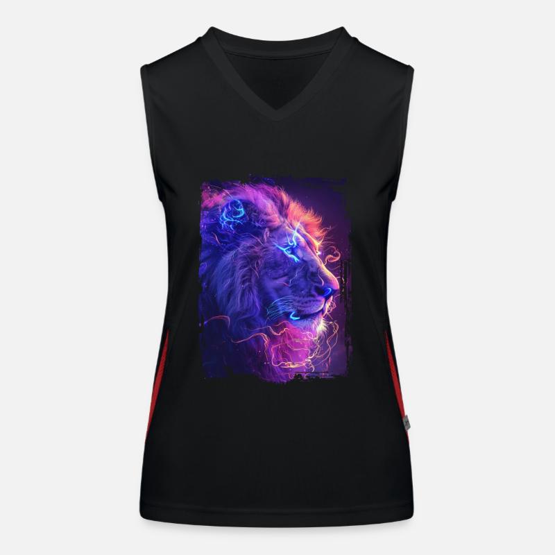 Lion Débardeur respirant contrasté Femme