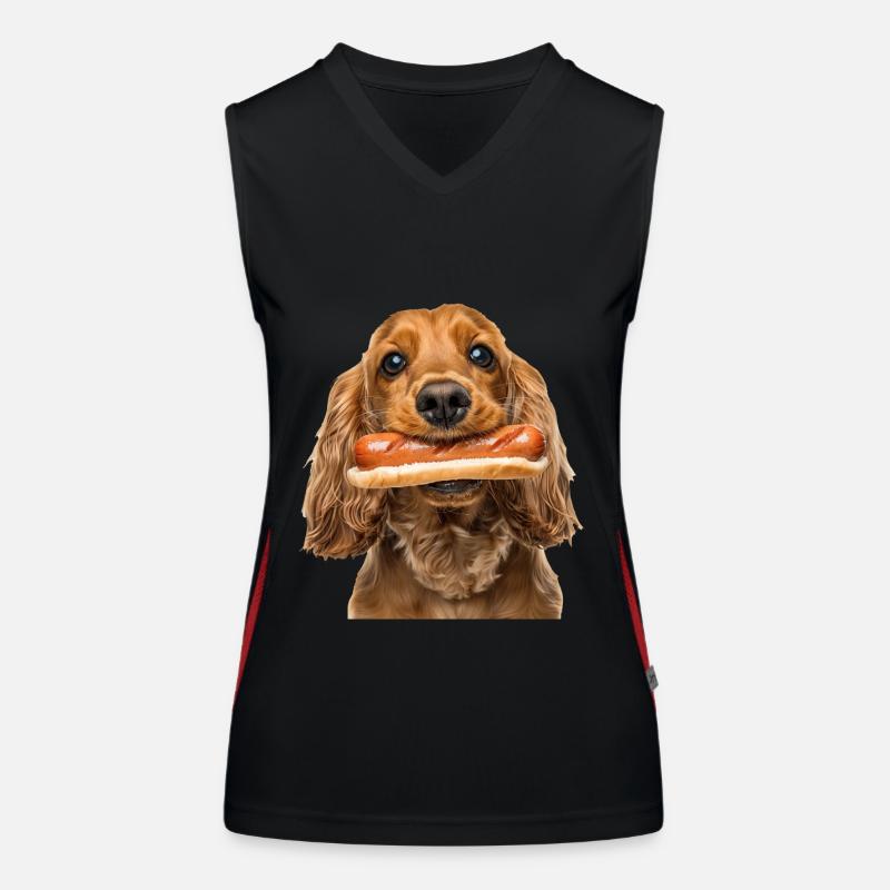 Cocker Spaniel Débardeur respirant contrasté Femme