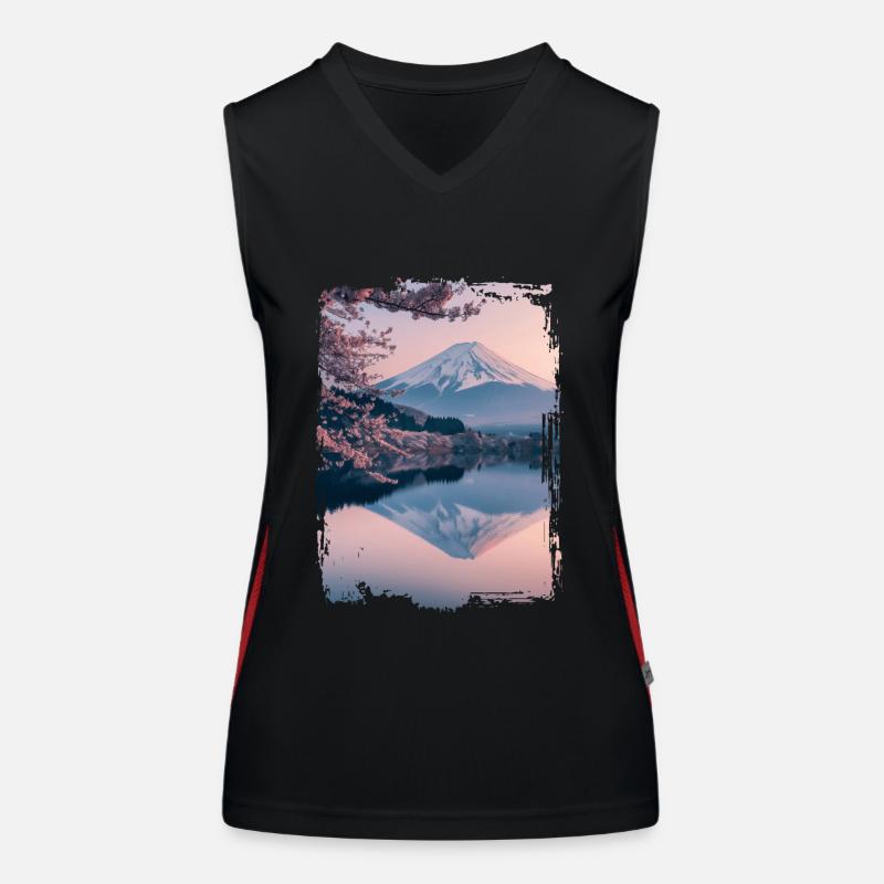 Japan Funktionelles Kontrast-Tank Top für Frauen