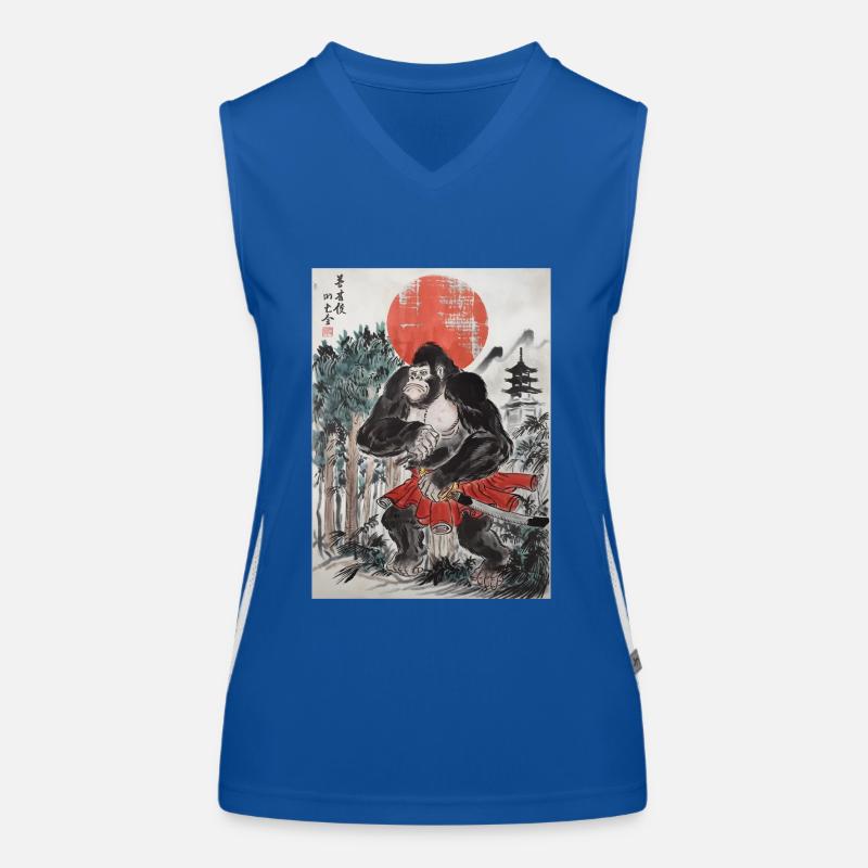 Samurai Funktionelles Kontrast-Tank Top für Frauen