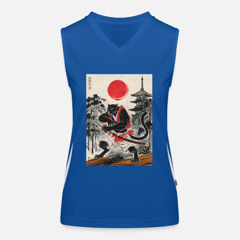 Samurai Funktionelles Kontrast-Tank Top für Frauen