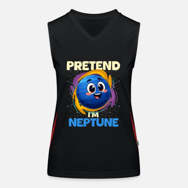 Neptun Funktionelles Kontrast-Tank Top für Frauen
