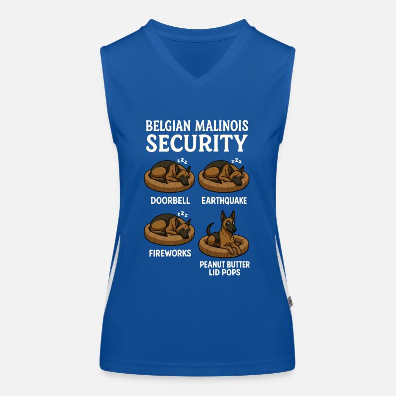 Belgian Malinois Women's Functional Contrast Tank Top