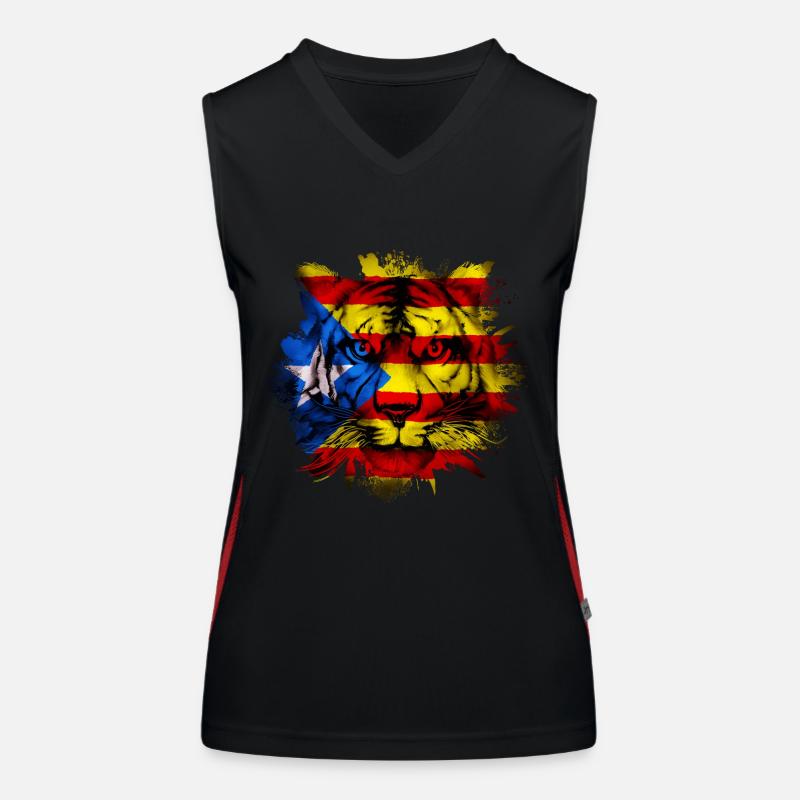 Catalogne Débardeur respirant contrasté Femme