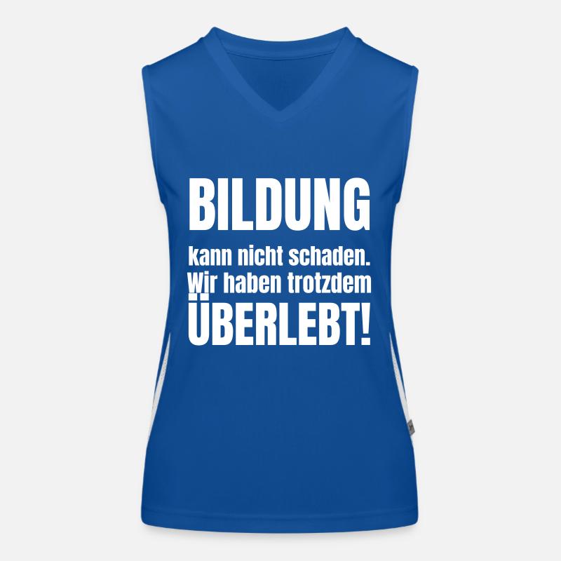 Graduation School Education Completed Women's Functional Contrast Tank Top