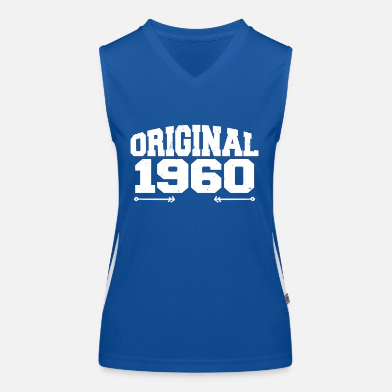 Original 1960 | Geburtstagsgeschenk 1960 Funktionelles Kontrast-Tank Top für Frauen