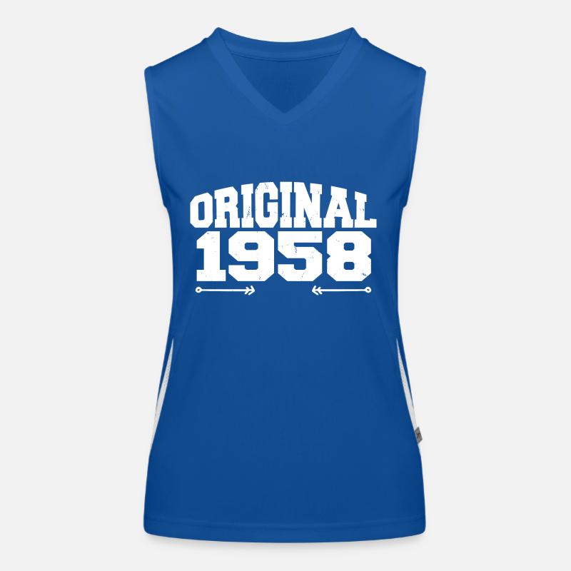 Original 1958 | Birthday Gift 1958 Women's Functional Contrast Tank Top