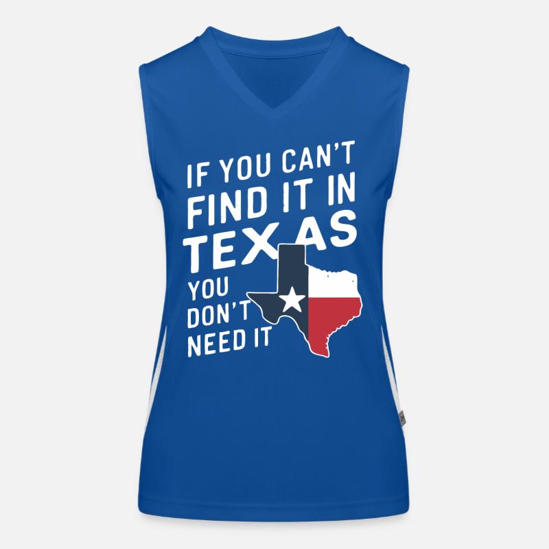 État du Texas Texans Texas Débardeur respirant contrasté Femme