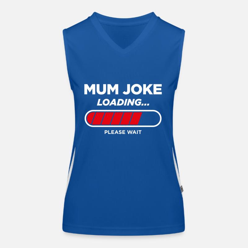 Mum Joke Loading Women's Functional Contrast Tank Top