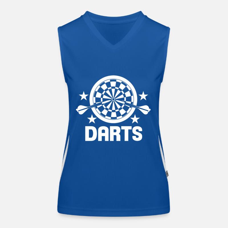 Le jeu de fléchettes Débardeur respirant contrasté Femme