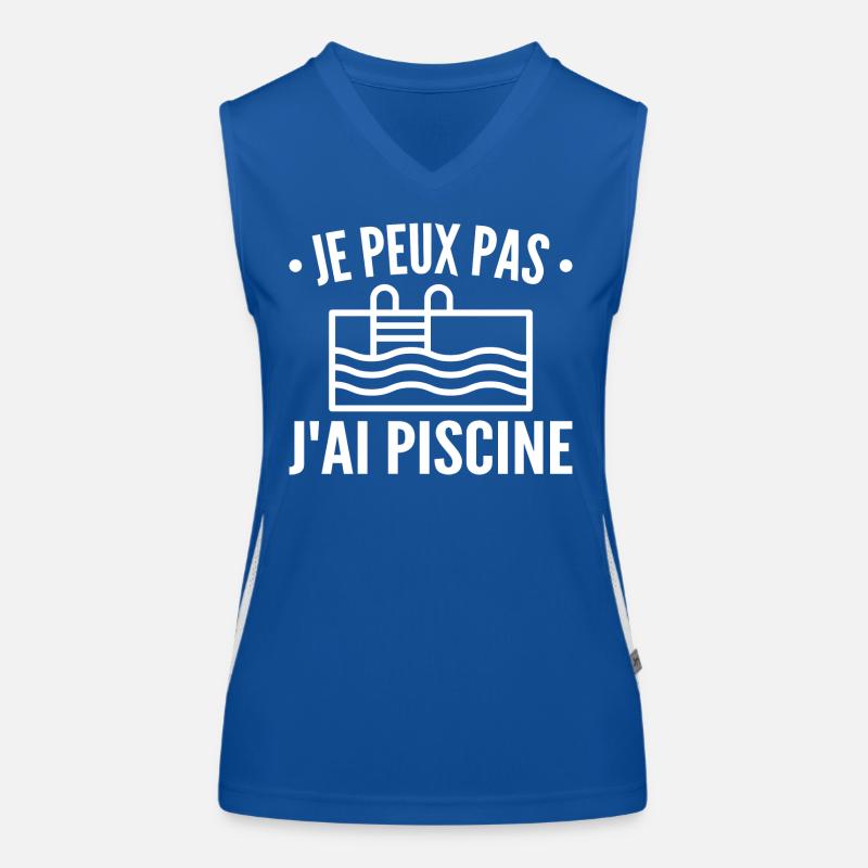 Je Peux Pas J'ai Piscine Débardeur respirant contrasté Femme