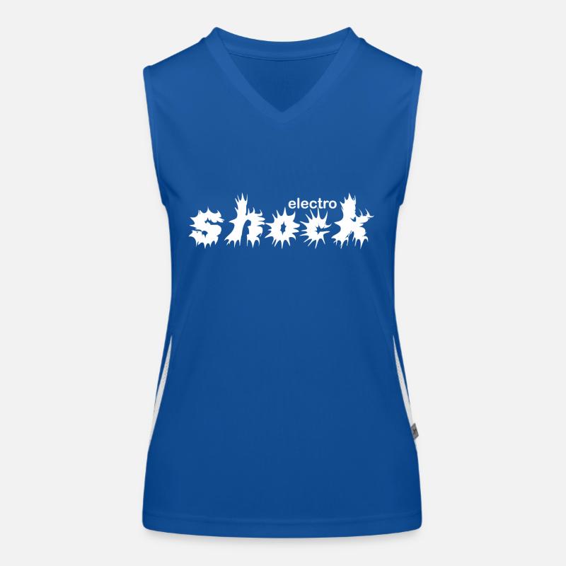 Elektroschock Funktionelles Kontrast-Tank Top für Frauen