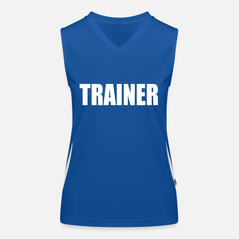 Trainer Funktionelles Kontrast-Tank Top für Frauen